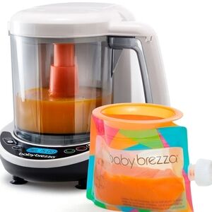 Baby Brezza One Step Baby Food Maker Deluxe - Cooker and Blender in One to Steam